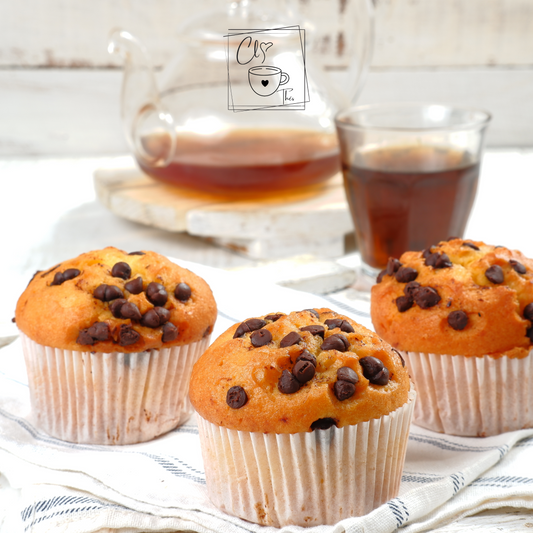 Recette : Muffins au Thé Noir Vanille et Pépites de Chocolat